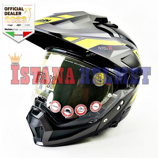 Helm nolan best sale n70 2x